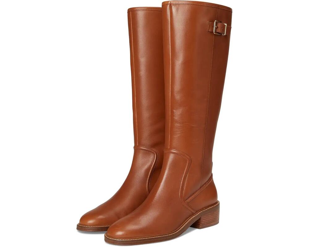 Cole Haan Silvana Tall Buckle Boots Size 7.5 B